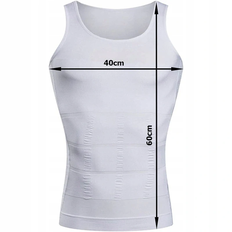 Zoštíhľujúce tričko biele XL