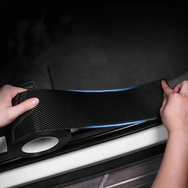 Ochranná páska na prahy dverí karbónová 5m