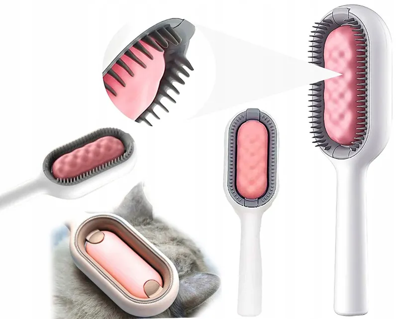 Kefka na vyčesávanie srsti 3v1