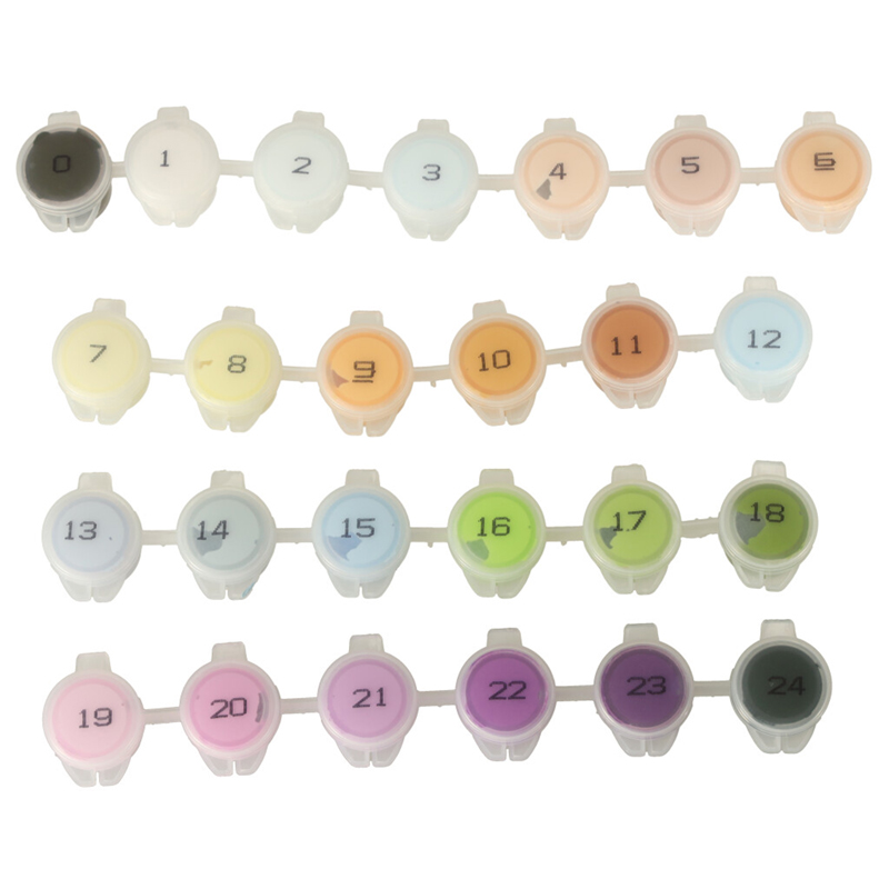 Maľovanie podľa čísel 50x40cm Levanduľa