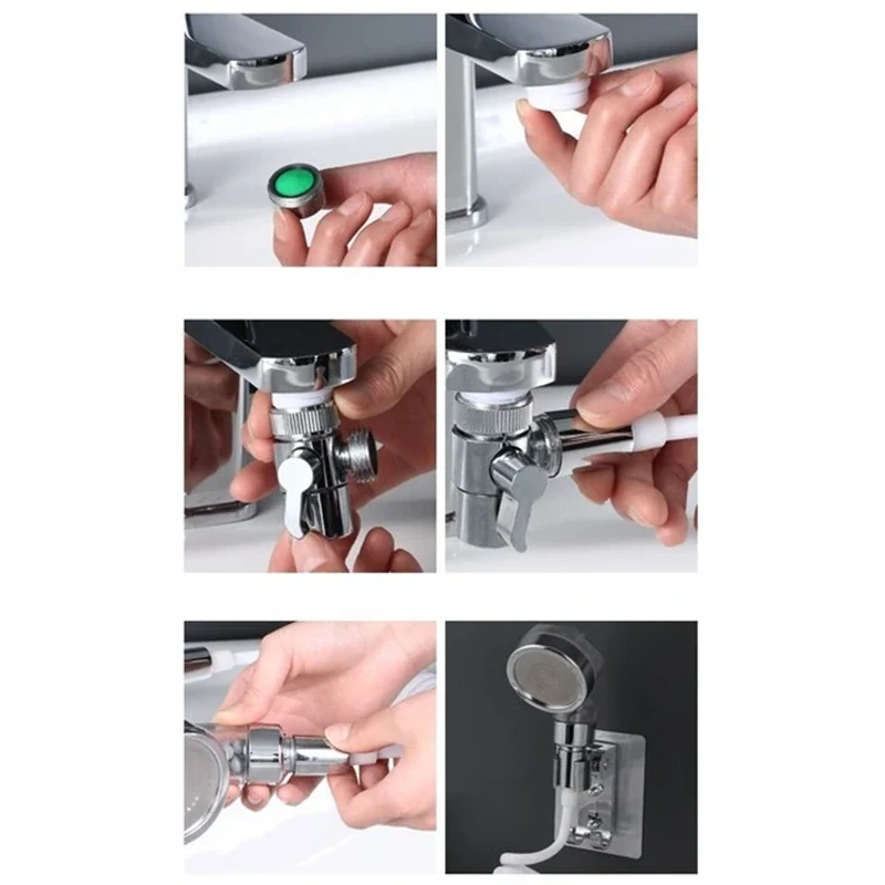 Sprchová súprava na vodovodnú batériu