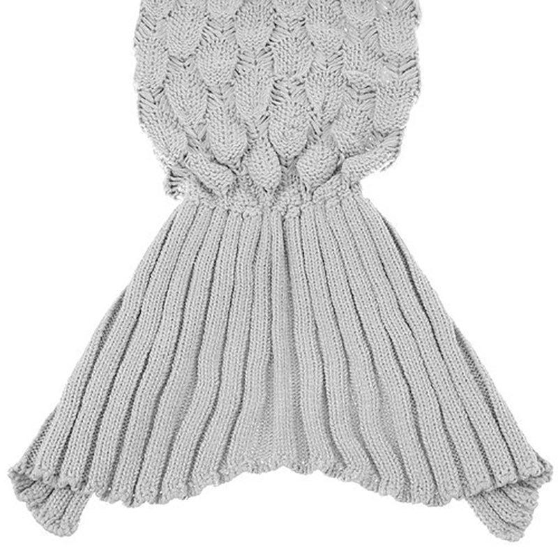 Deka Morská panna sivá XXL