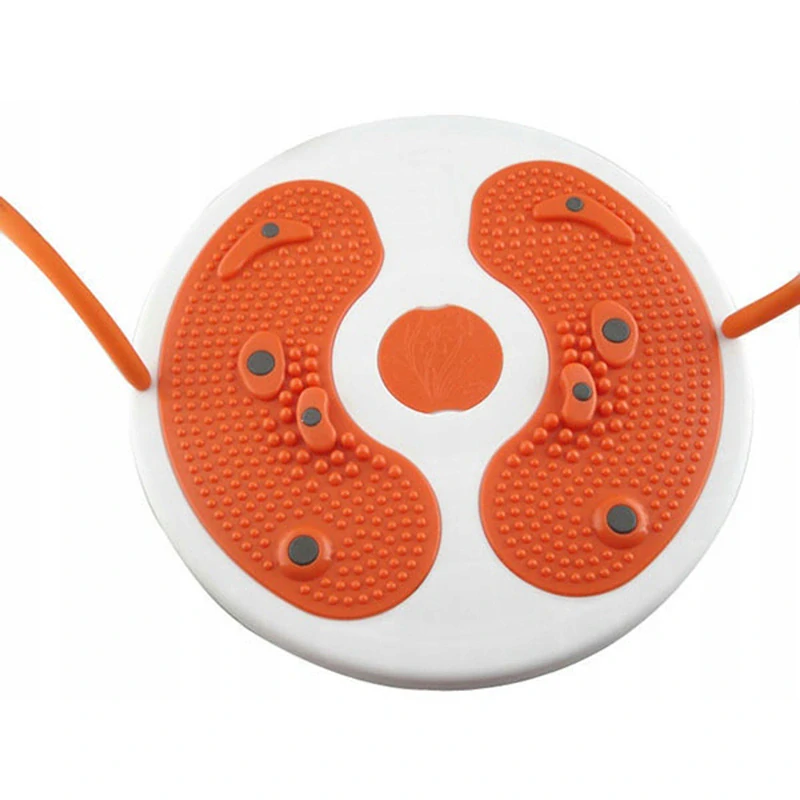 Twister s masážou chodidiel s popruhmi oranžový