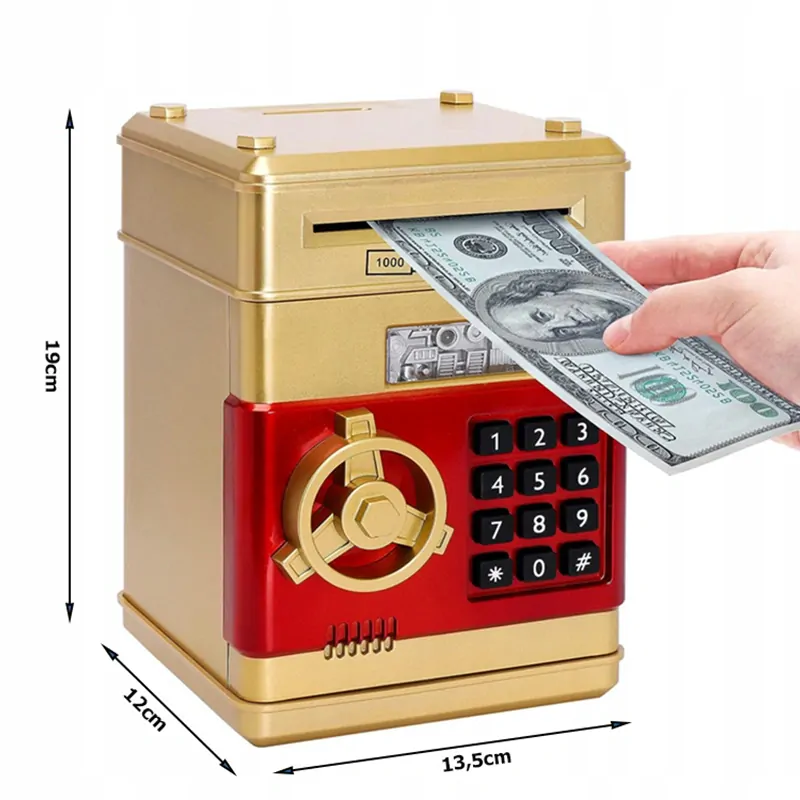 Pokladnička - Bankomat zlatý