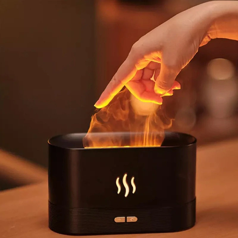 Zvlhčovač vzduchu RGB čierny