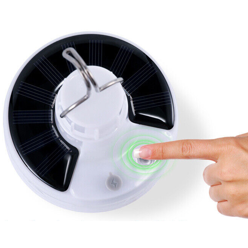 Kempingová solárna LED lampa 40W