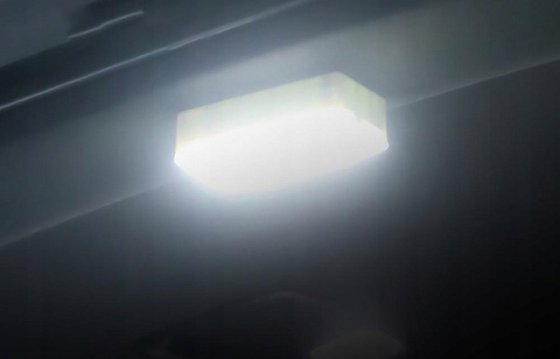 LED tabuľa do auta s číslicami
