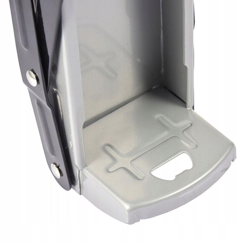 Nástenný drvič plechoviek s otváračom na fľaše