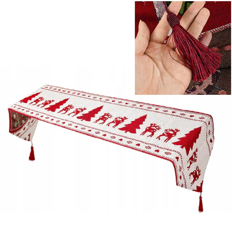 Vianočný sviatočný obrus - Štóla 180 x 35 cm