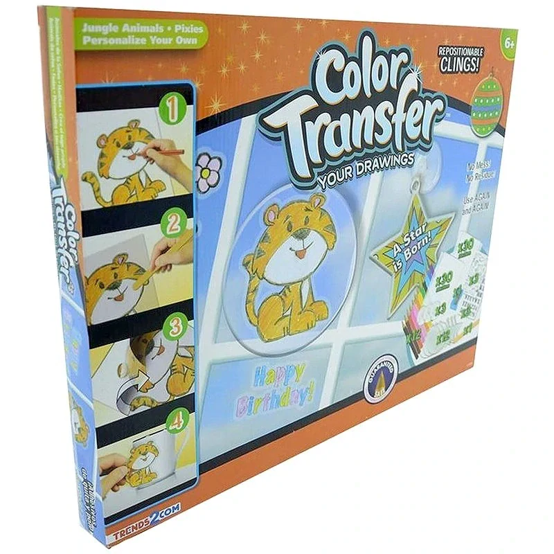 Kreatívna sada na prenos obrázkov Color Transfer 51 × 42 cm