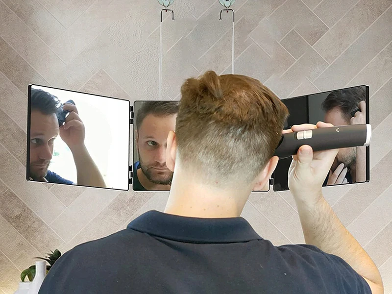 Kozmetické zrkadlo závesné 3-dielne