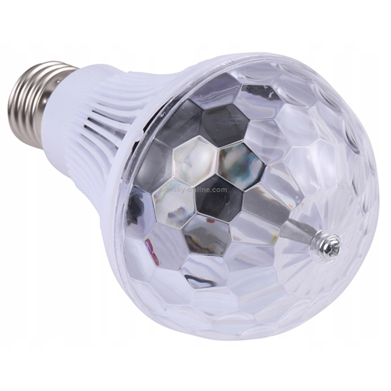 Diskotéková žiarovka E27 LED RGB