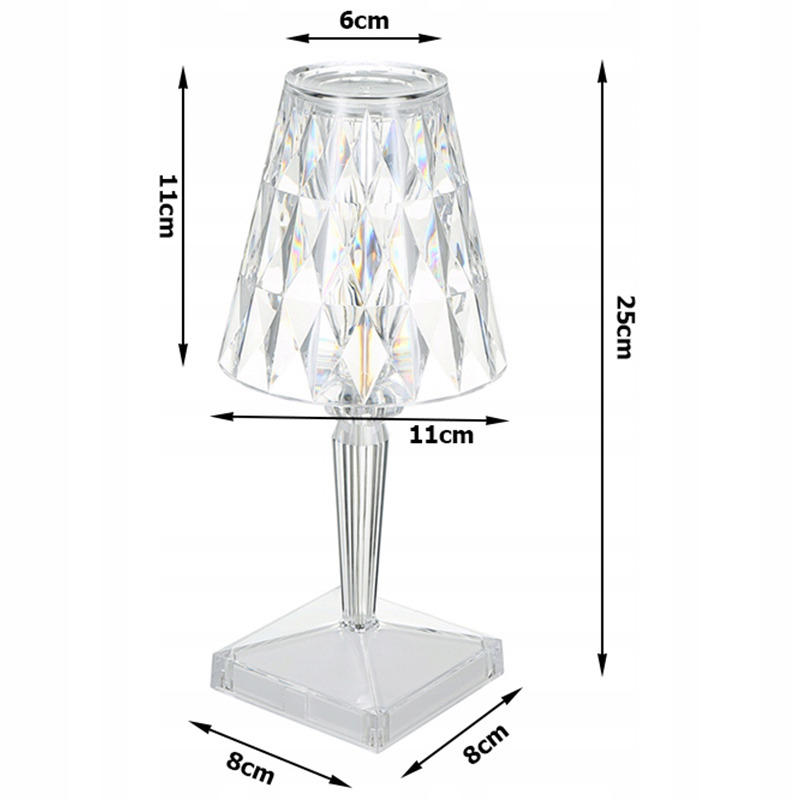 Stolná lampa YA11 RGB s diaľkovým ovládaním