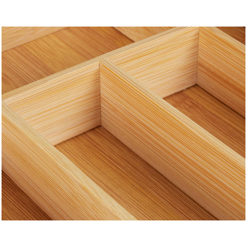 Bambusový organizér do zásuvky 