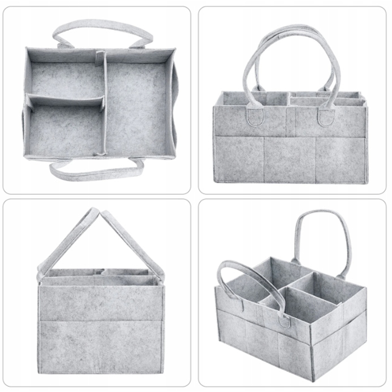 Filcová taška pre mamičky na plienky a hračky