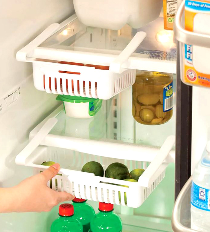 Zásuvka do chladničky nastaviteľná biela