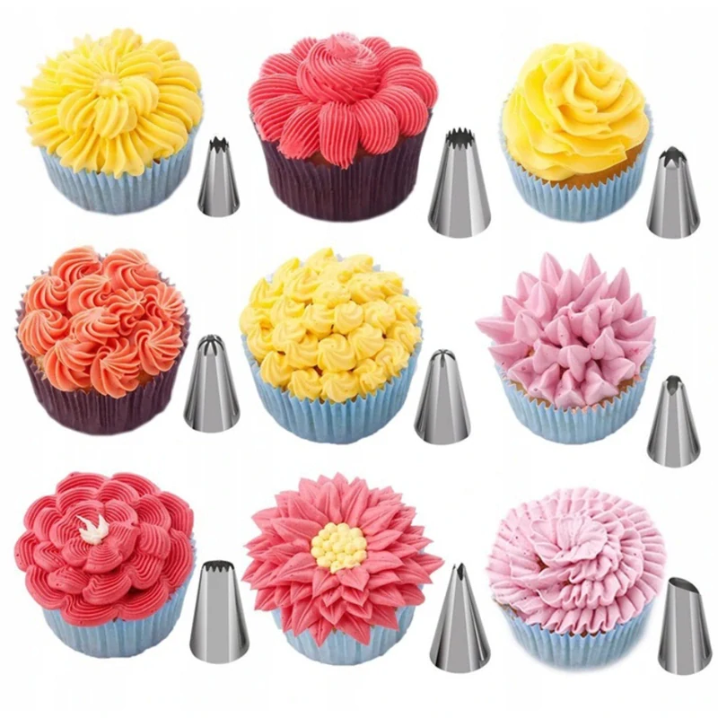 Veľká cukrárenská súprava na zdobenie s otočným tanierom 124-dielna