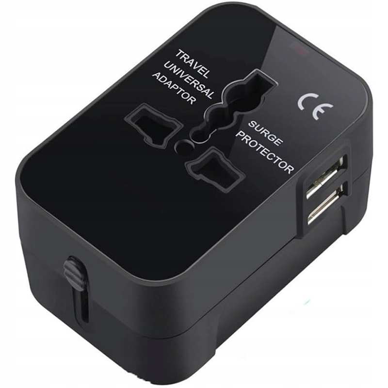 Univerzálny adaptér do zásuvky (EÚ, UK, US, AUS)