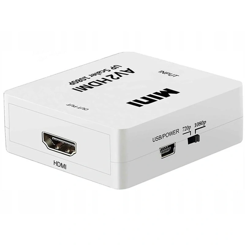 Prevodník AV (RCA) na HDMI 1080p