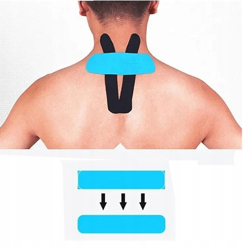 Kineziologická tejpovacia páska modrá 5 cm × 5 m