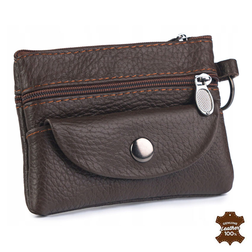 Kožená kľúčenka N159-7241 brown