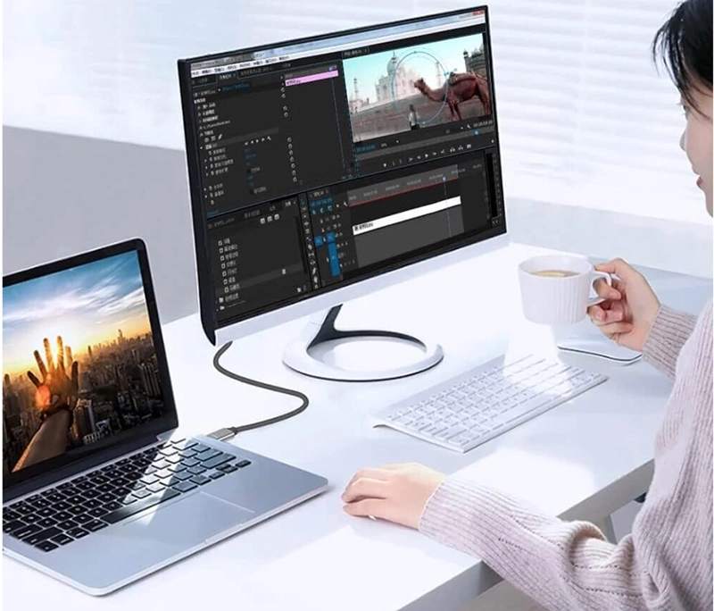 Kábel Display Port - USB typu C 1,8m