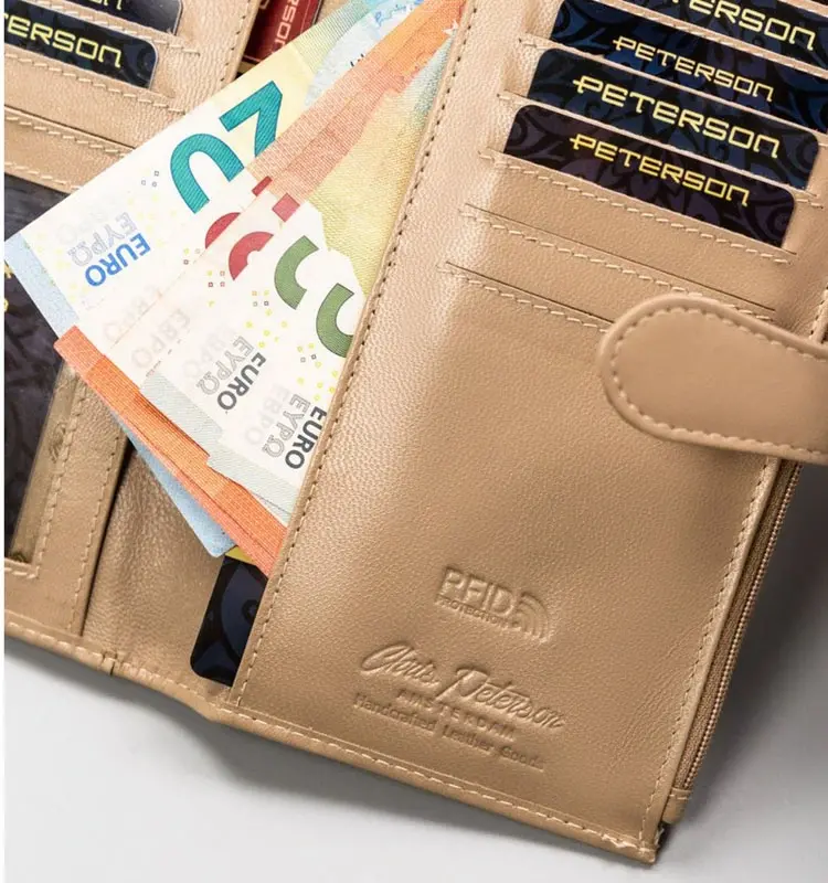 Peterson - Peňaženka dámska z kožená RD-49-GCL-3106