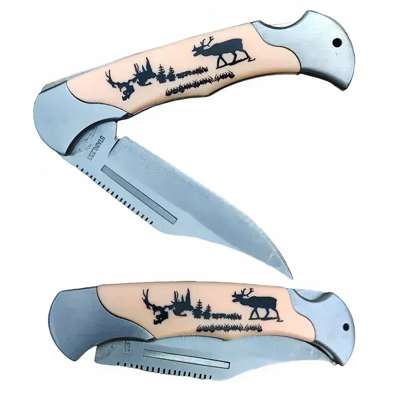 Vreckový poľovnícky nôž skladací 19/8cm