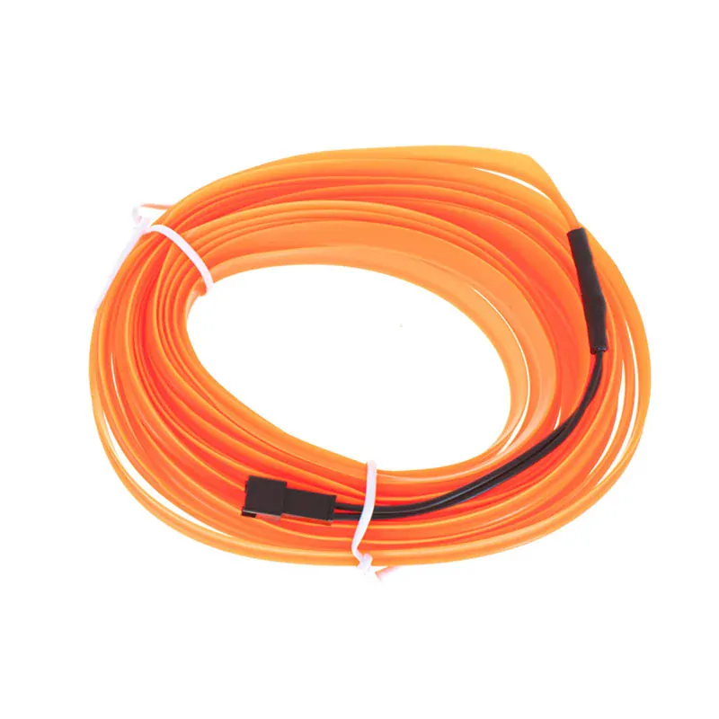 Ambientné LED osvetlenie do auta 5m oranžové