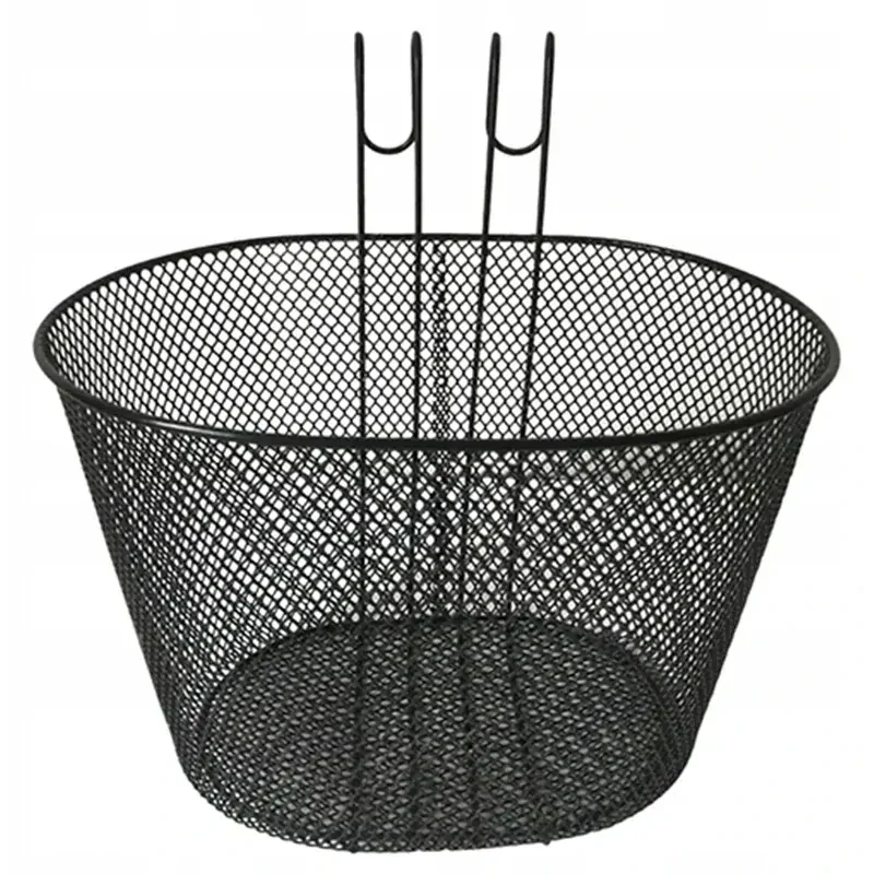 Predný kôš na bicykel hnedý