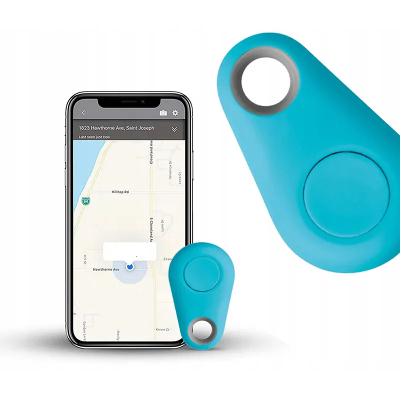 Lokalizátor kľúčov bluetooth modrý