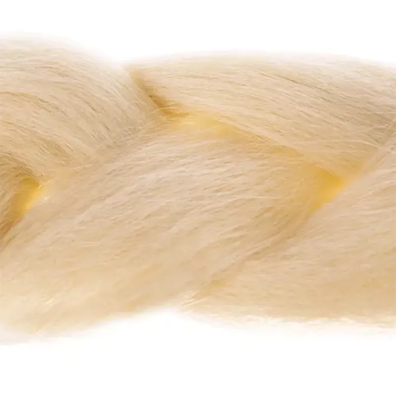 Syntetické vlasy - Vrkoč blond 60cm