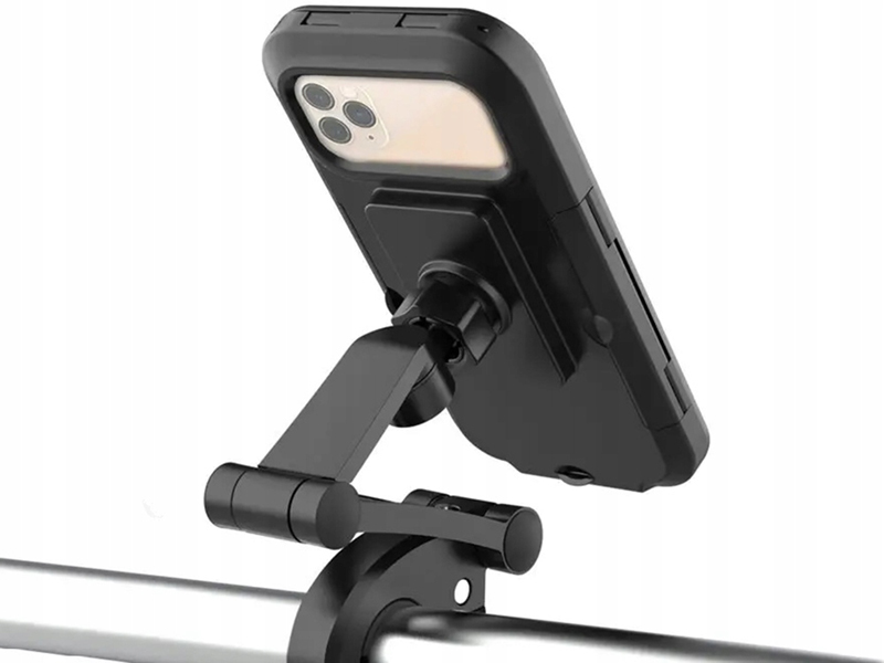 Držiak telefónu na bicykel otočný