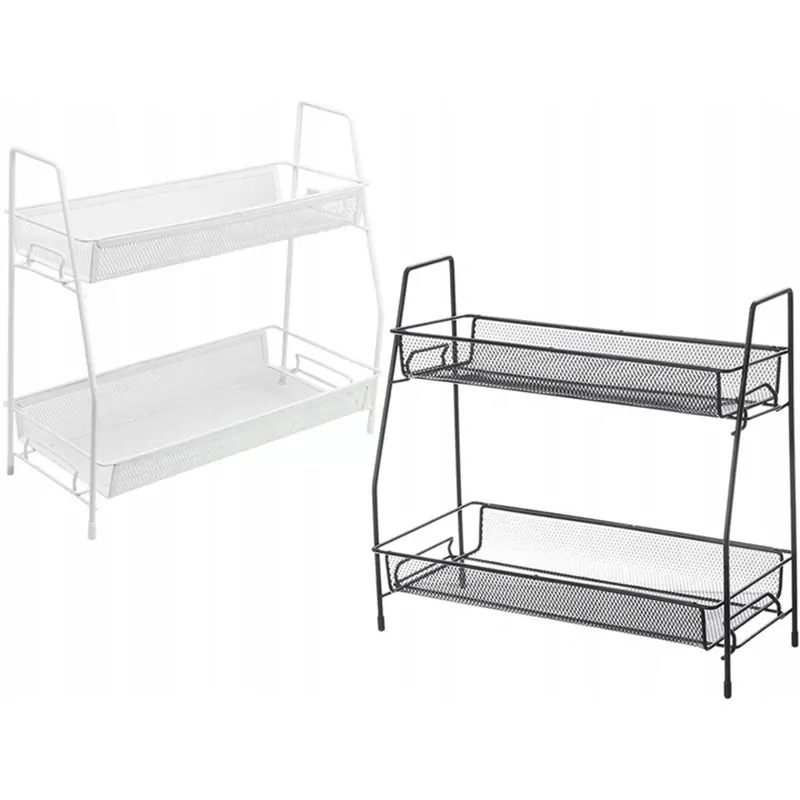 Kovový organizér 32 x 31 x 17cm čierny