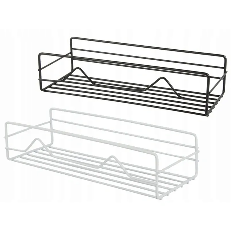 Nástenná kovová polica 27x10x7cm