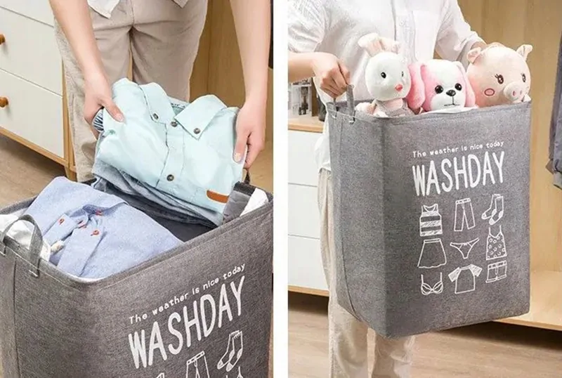 Kôš na prádlo organizér 75L