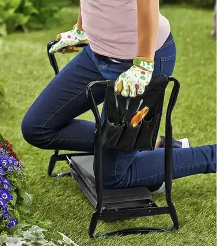 Multifunkčné záhradné kľačadlo a stolička 3v1