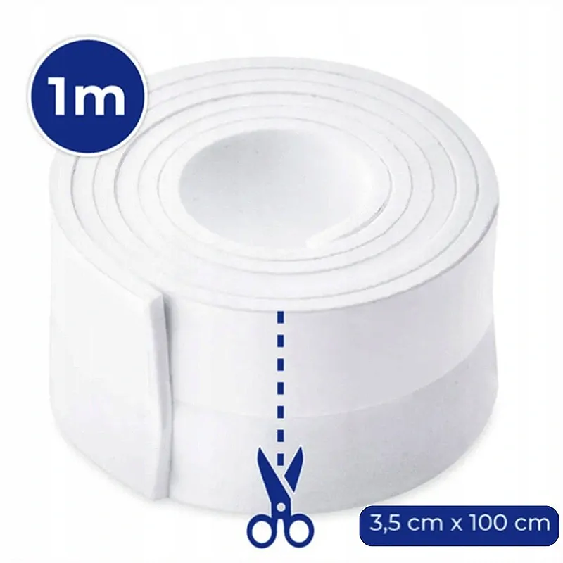 Tesnenie pod dvere gumené samolepiace - 2 x 100 cm