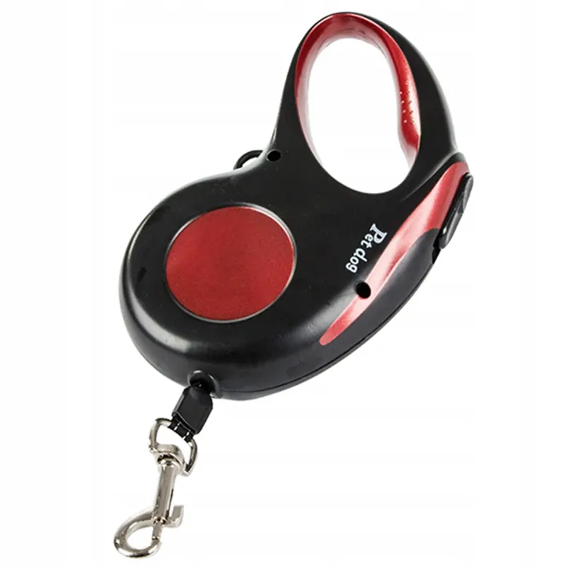 Vodítko pre psa 5m do 15kg červené