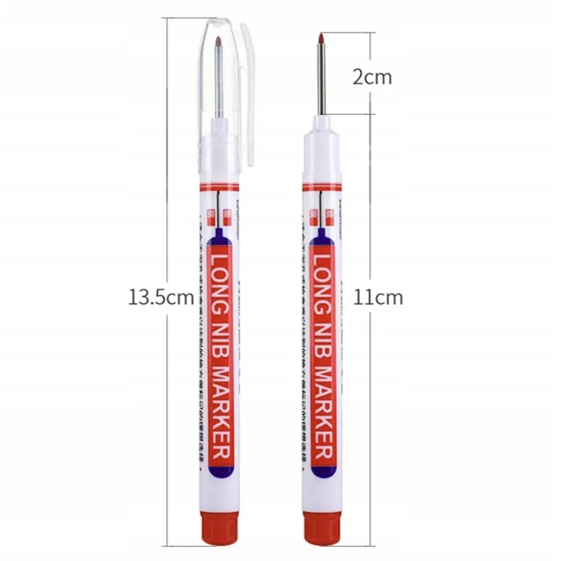 Stavebné popisovače s dlhým hrotom 4ks