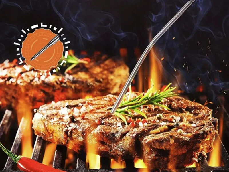 Teplomer na pečenie so sondou