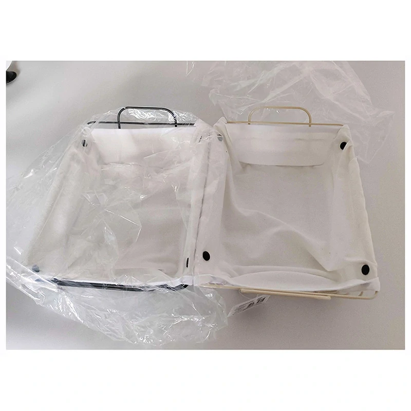 Kovový drôtený kôš na ovocie, chlieb s podstielkou