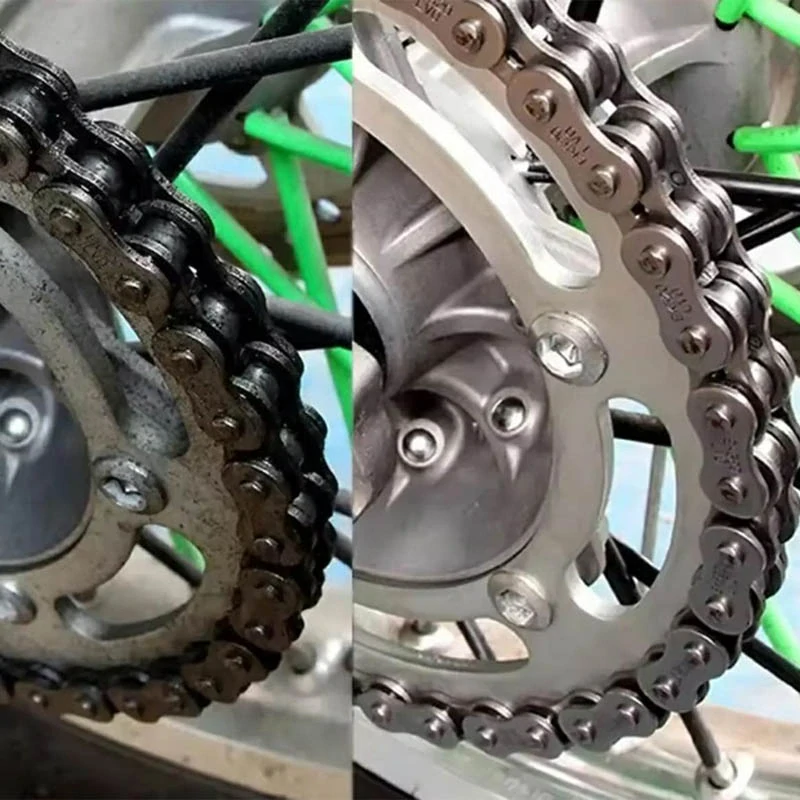 Sada na čistenie a mazanie reťaze motocykla