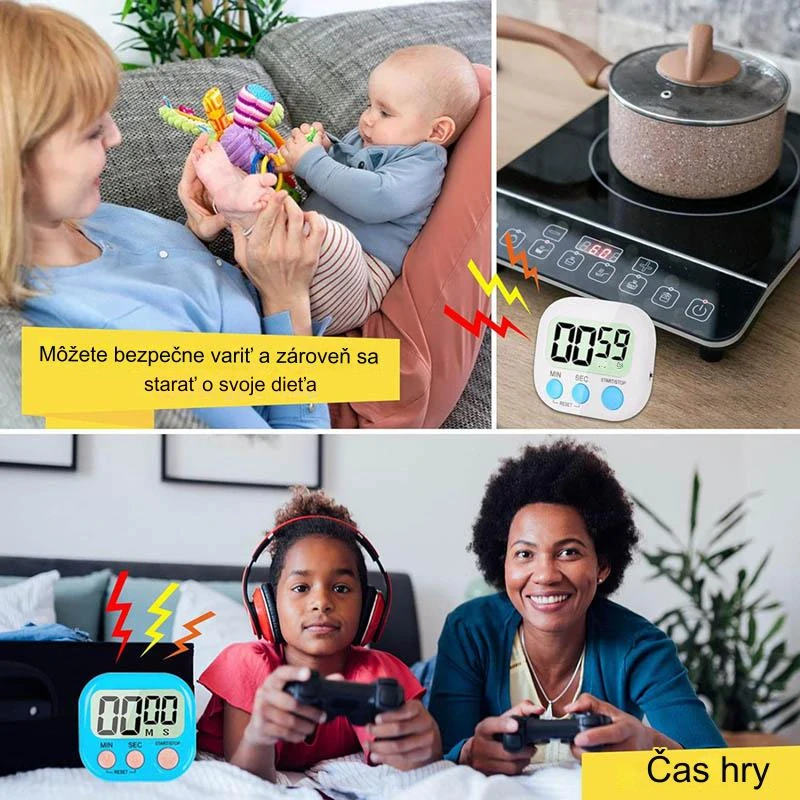 Multifunkčný elektronický časovač