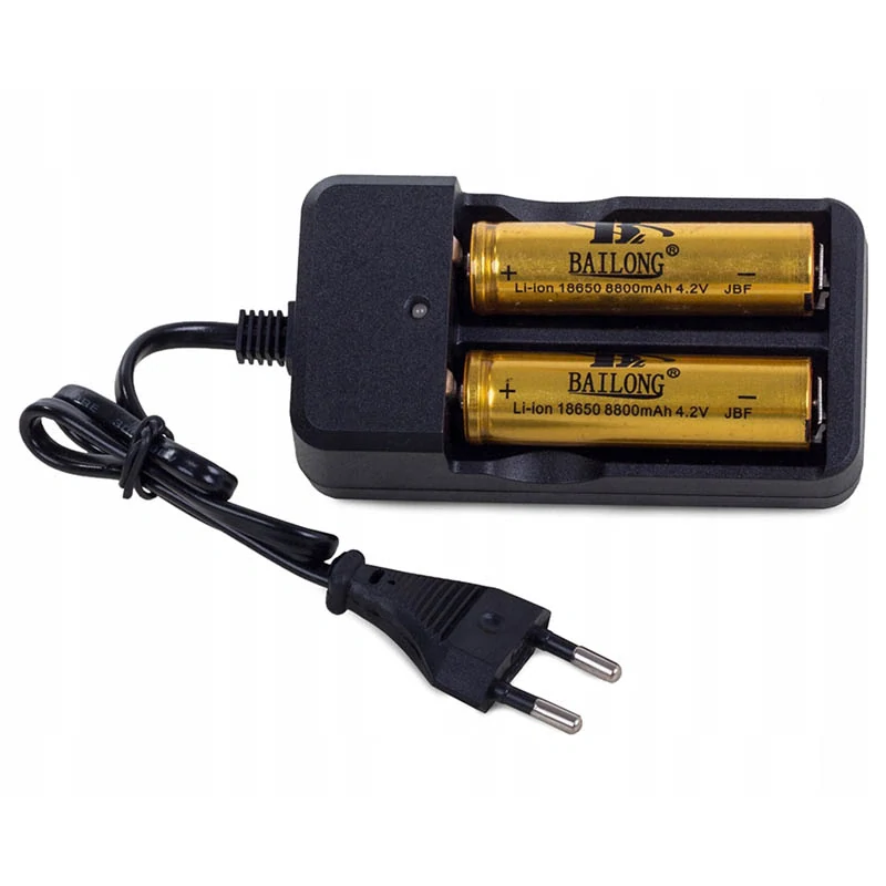 Duálna nabíjačka na cylindrické lítium-iónové batérie