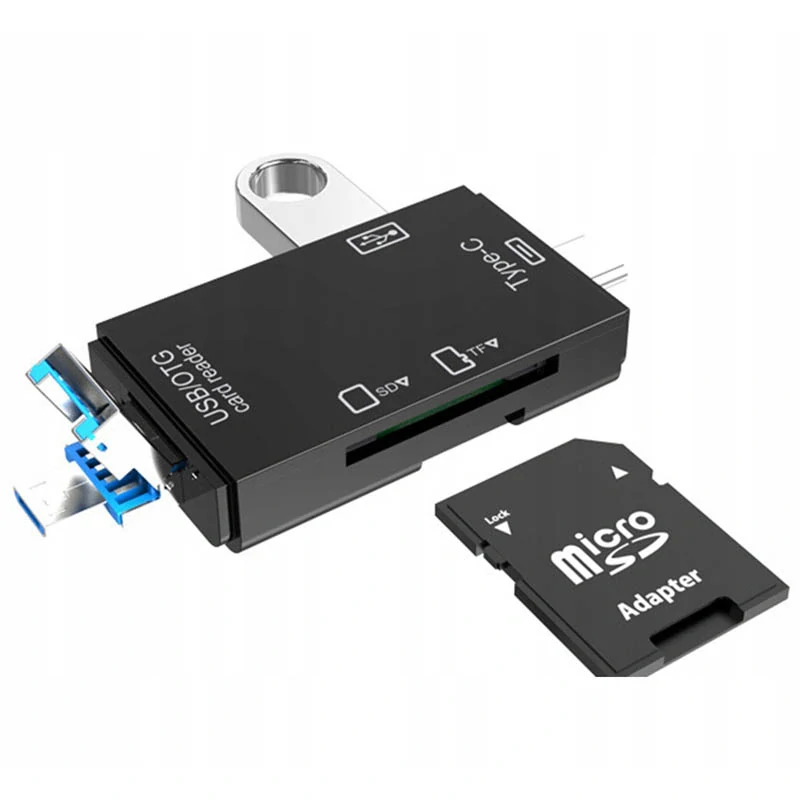 Čítačka pamäťových kariet 5v1