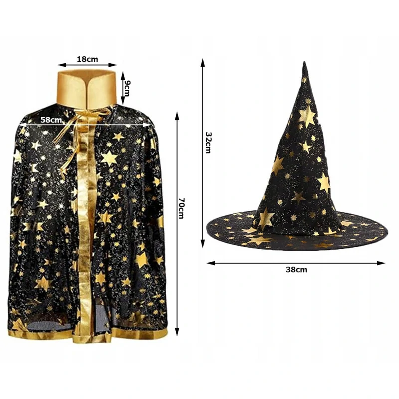 Detský kostým Čarodejník veľkosť M