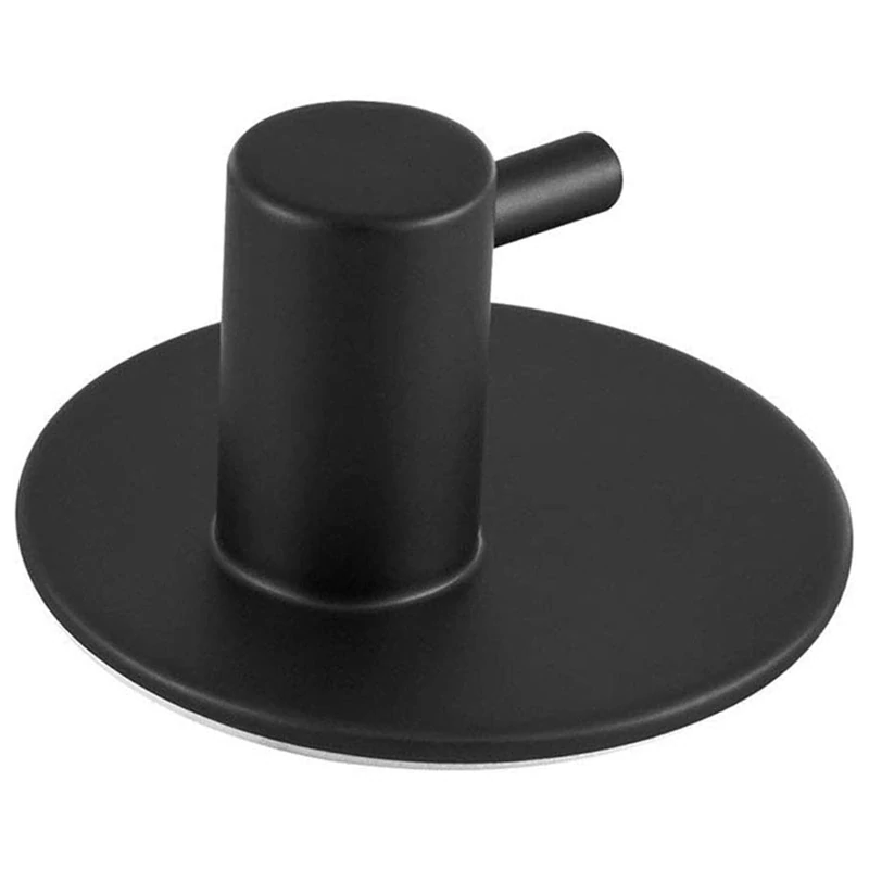 Nástenný vešiačik kovový čierny