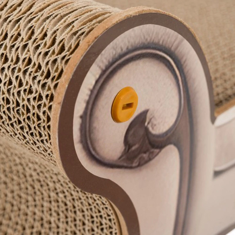 Pohovka so škrabadlom pre mačku 60x29x32cm