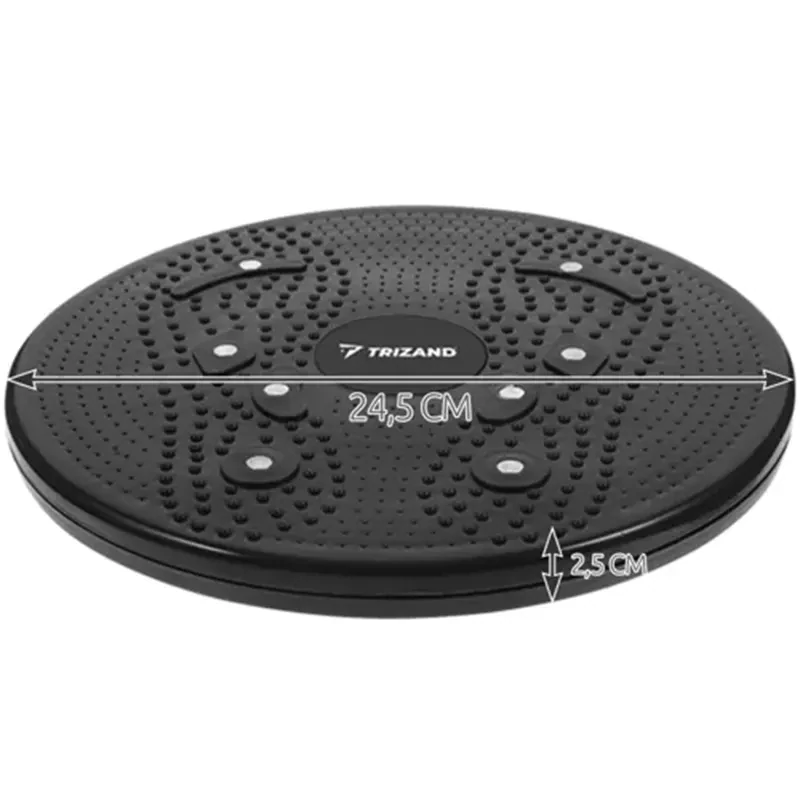 Twister na cvičenie 24cm čierny